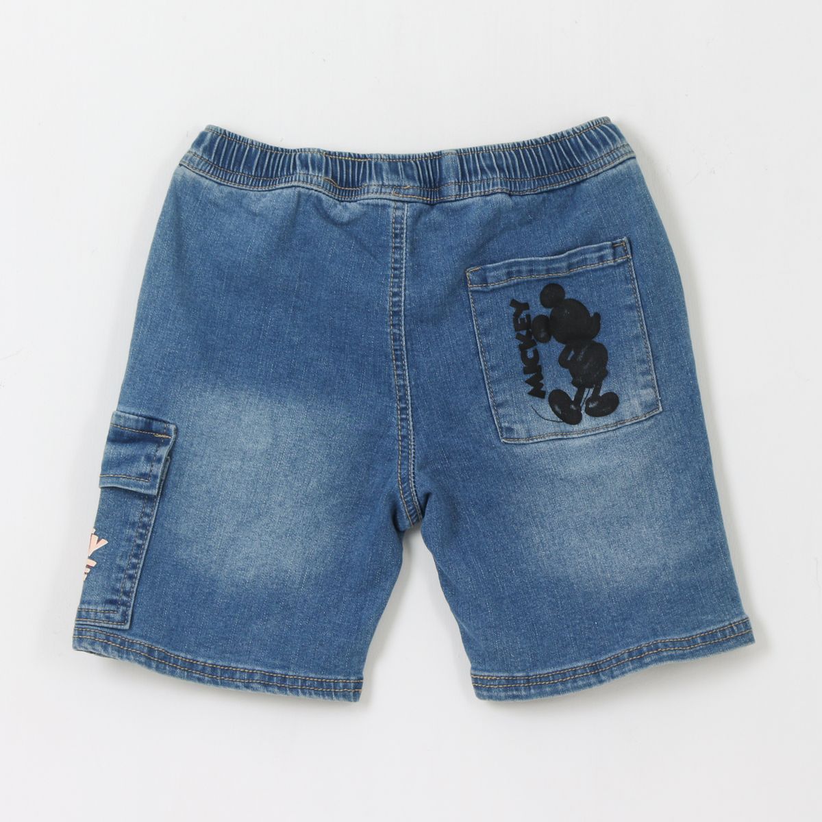 DISNEY - Short Niño Azul Mezclilla Mickey Disney