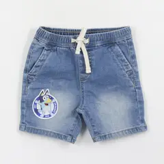 BLUEY - Short Niño Cordón Denim Logo