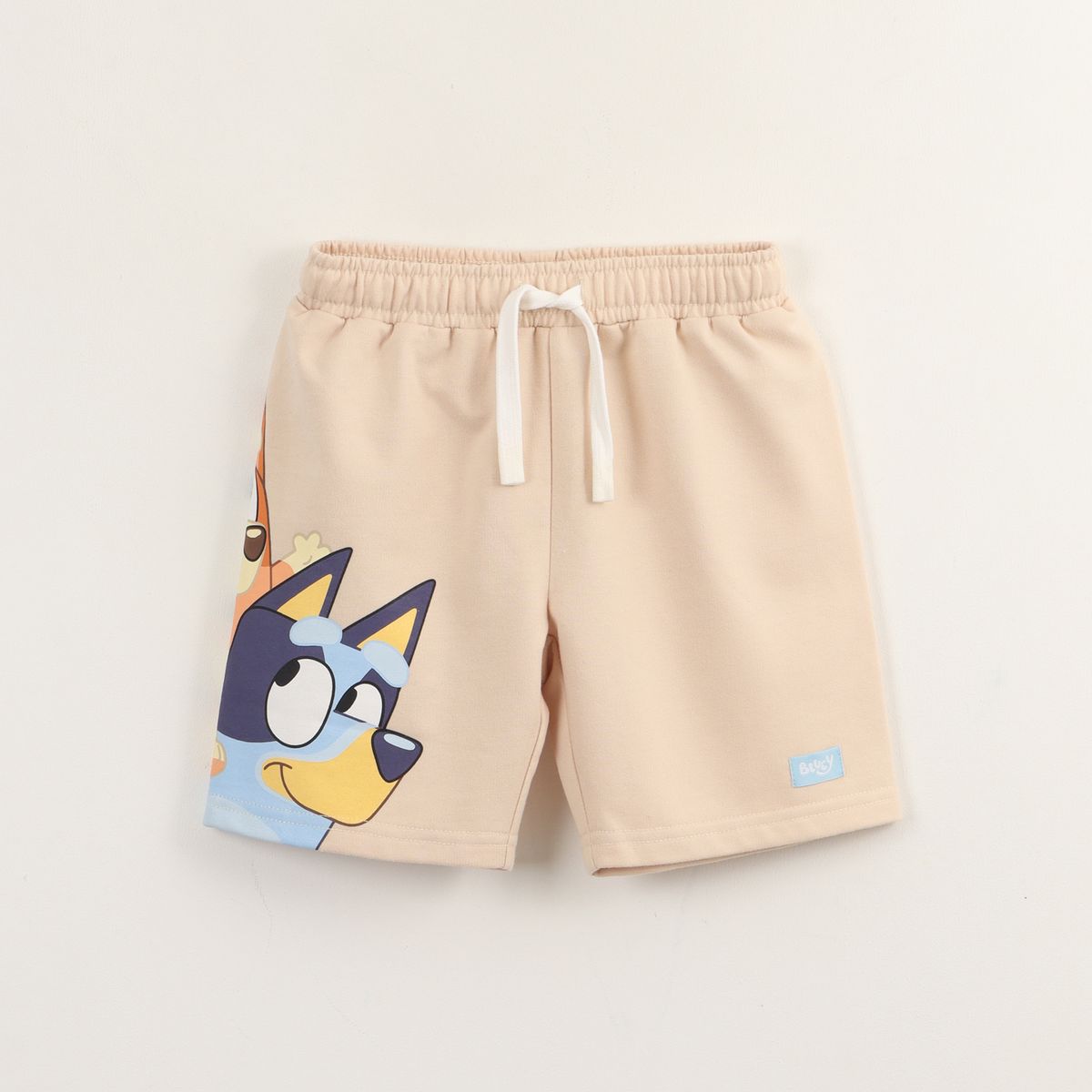 BLUEY - Short Cordón Niño Beige Friends Bluey