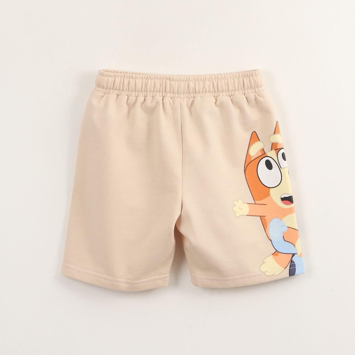 BLUEY - Short Cordón Niño Beige Friends Bluey