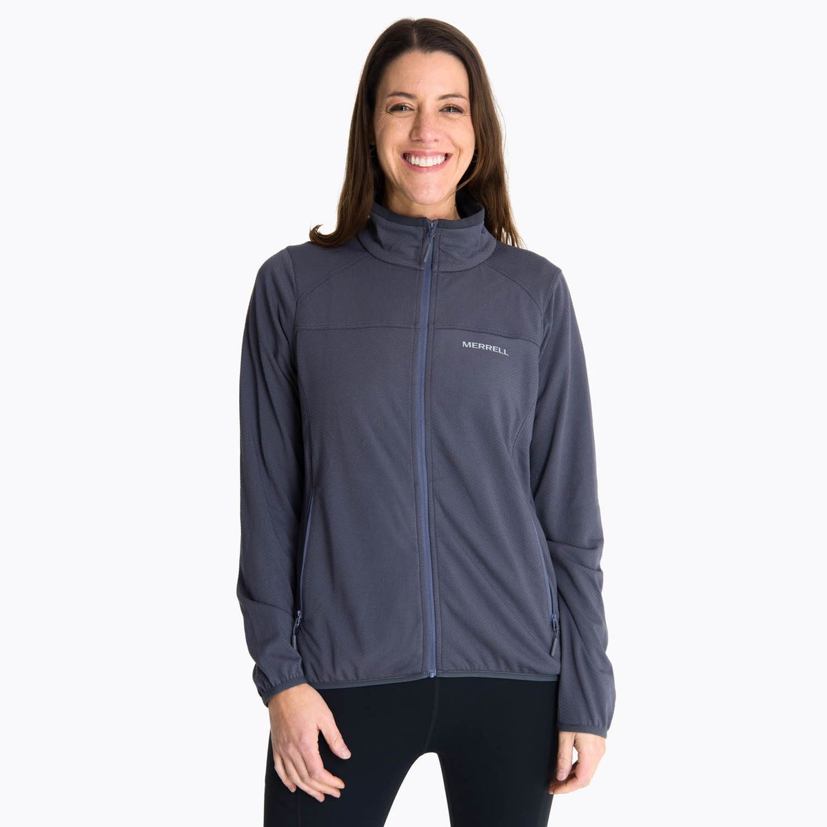 MERRELL - Poleron Mujer Koati Gris Oscuro MERRELL