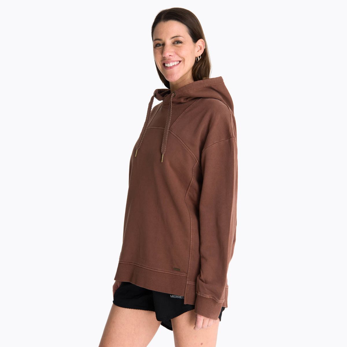 MERRELL - Poleron Mujer Hoodie Arewhana Terracota MERRELL
