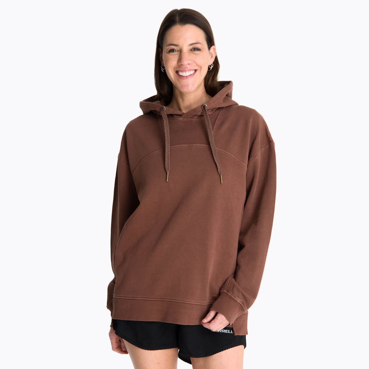 MERRELL - Poleron Mujer Hoodie Arewhana Terracota MERRELL