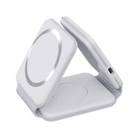 Cargador Inalámbrico Magsafe 3 en 1 Para iPhone 11 12 13/ Apple Watch