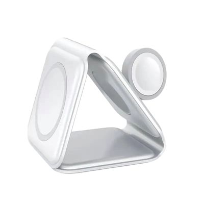 Imagen 2 del producto Cargador Inalámbrico Magsafe 3 en 1 Para iPhone 11 12 13/ Apple Watch