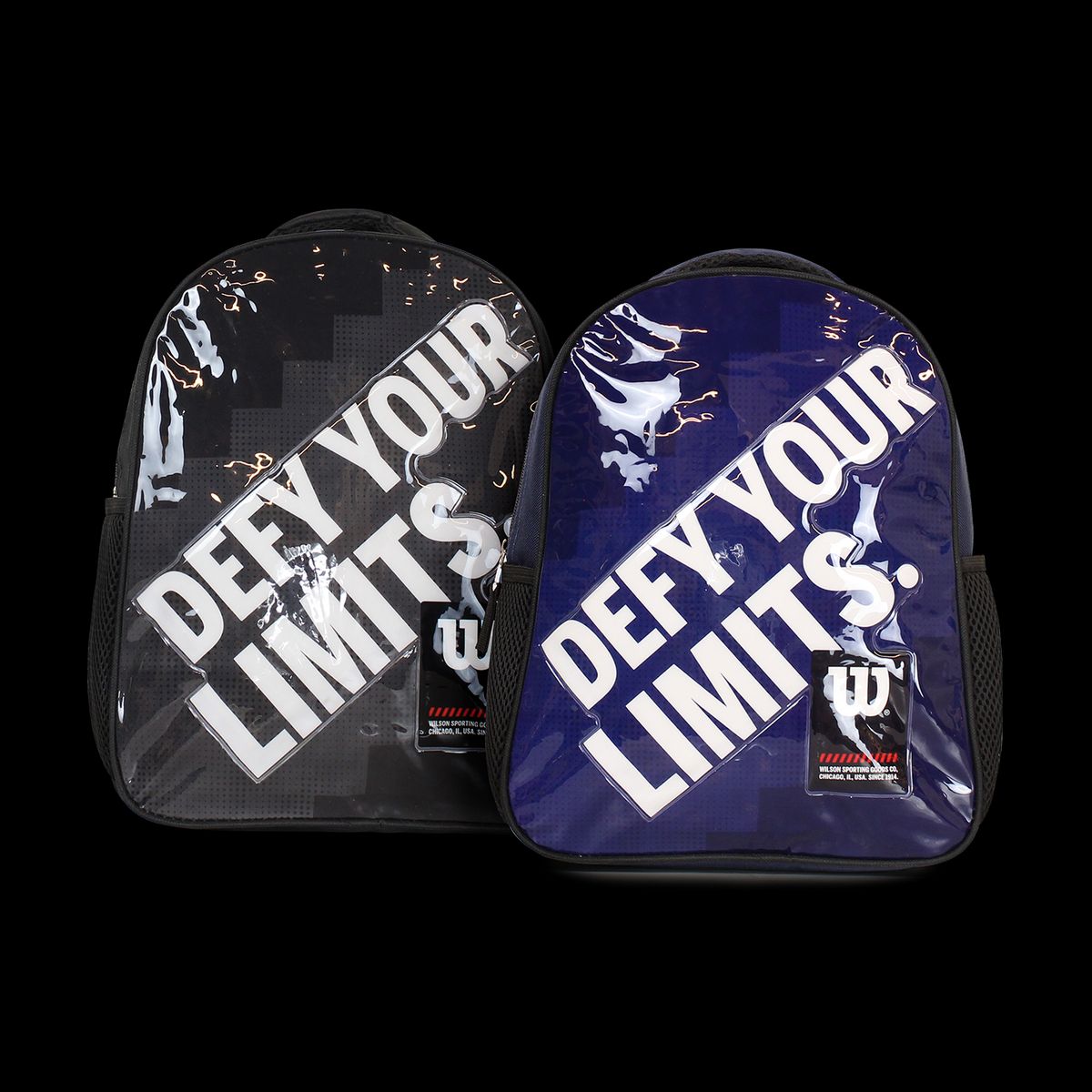 WILSON - Pack Wilson 2 mochilas infantil Logan negra y azul