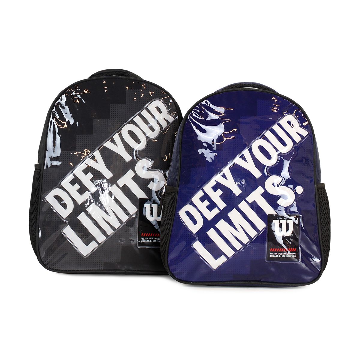 WILSON - Pack Wilson 2 mochilas infantil Logan negra y azul