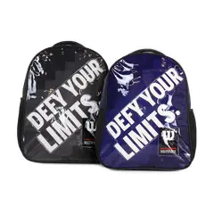 WILSON - Pack 2 mochilas infantil Logan negra y azul