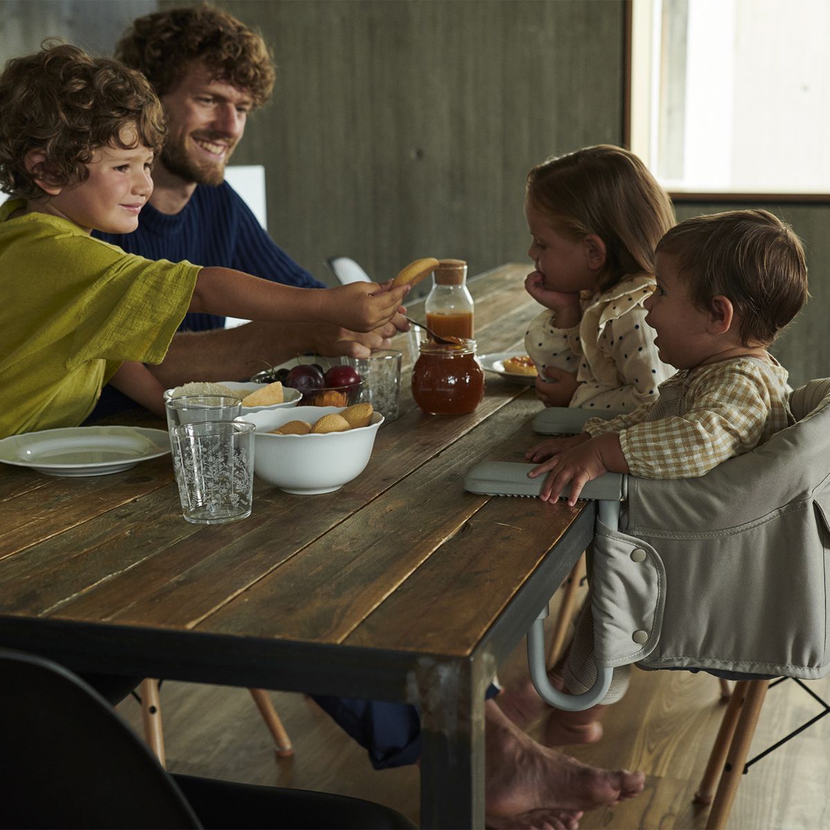 INGLESINA - Silla de Comer Fast Grey