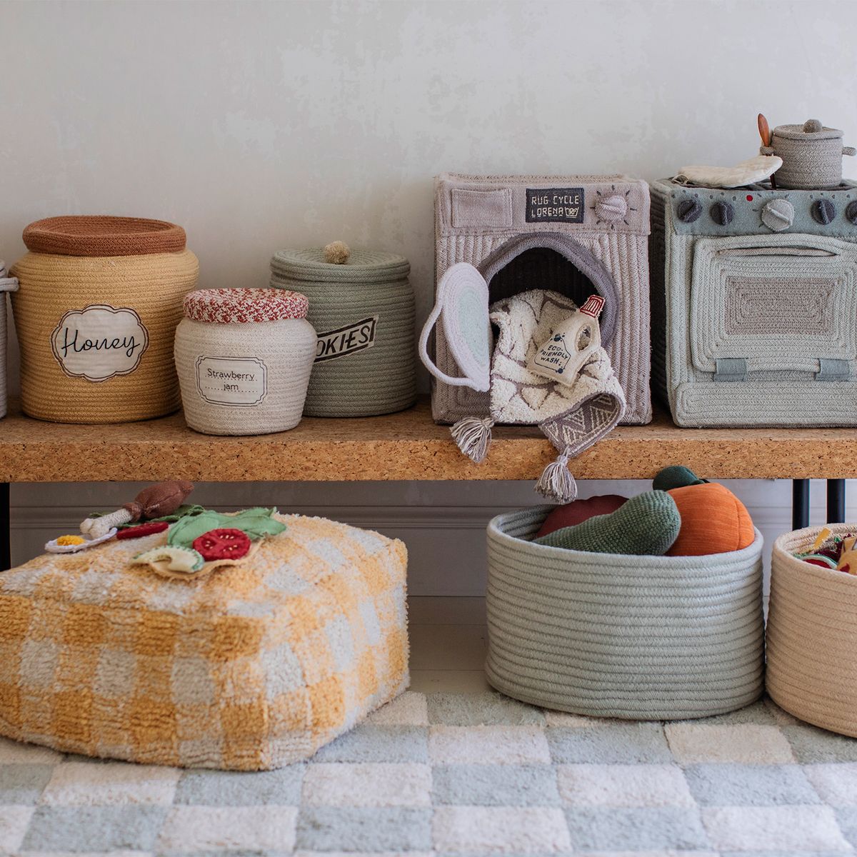 LORENA CANALS - Cesta Mermelada Little Chefs