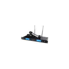 WHARFEDALE - Micrófono inalámbrico de mano doble WF-300