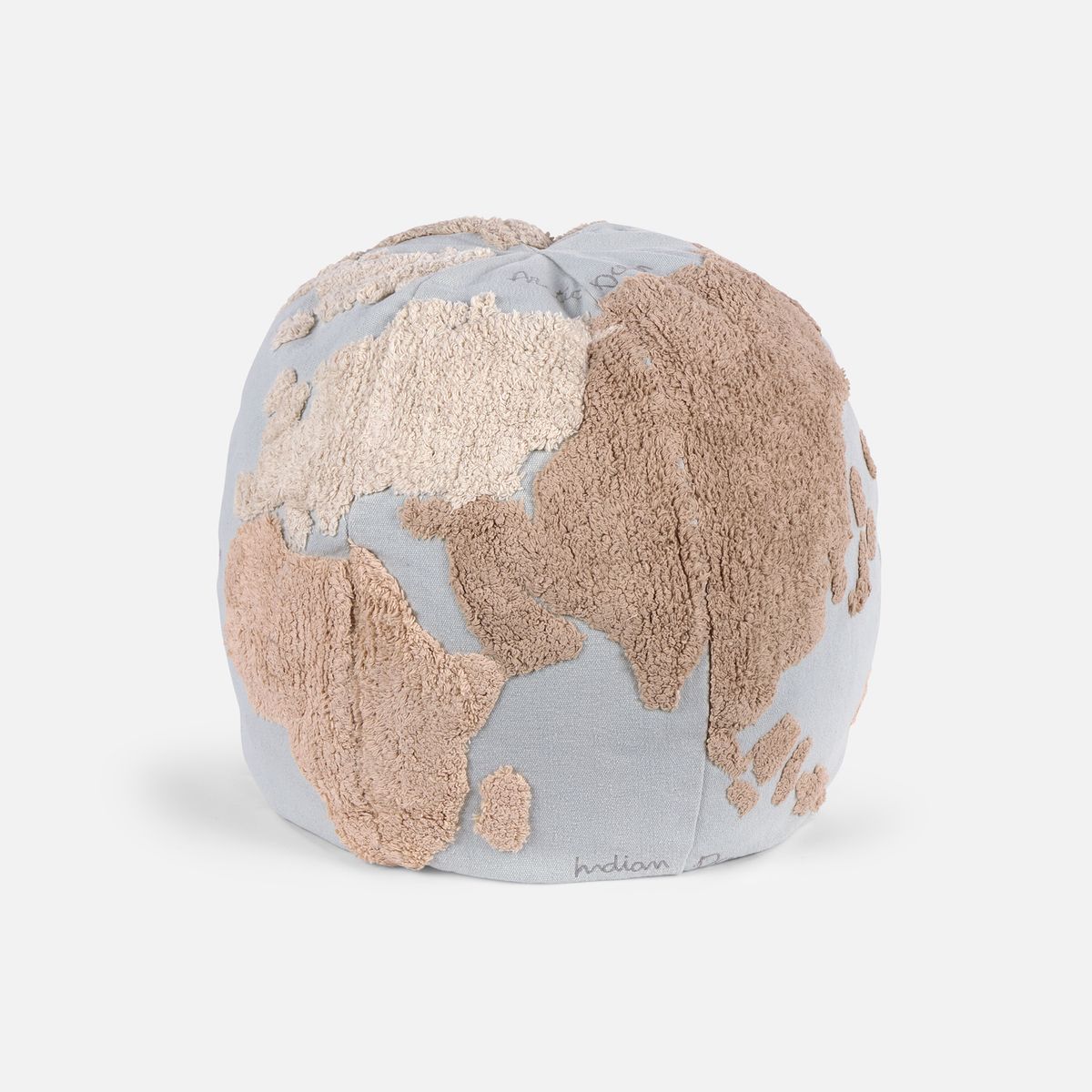 LORENA CANALS - Pouf Mapamundi multicolor