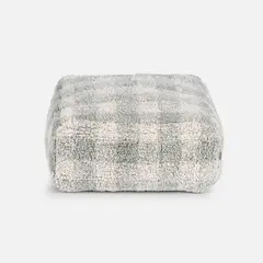 LORENA CANALS - Pouf Vichy Azul Salvia