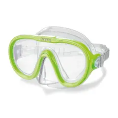 INTEX - Máscara de Buceo Youth Sea Scan 8 Años + Verde