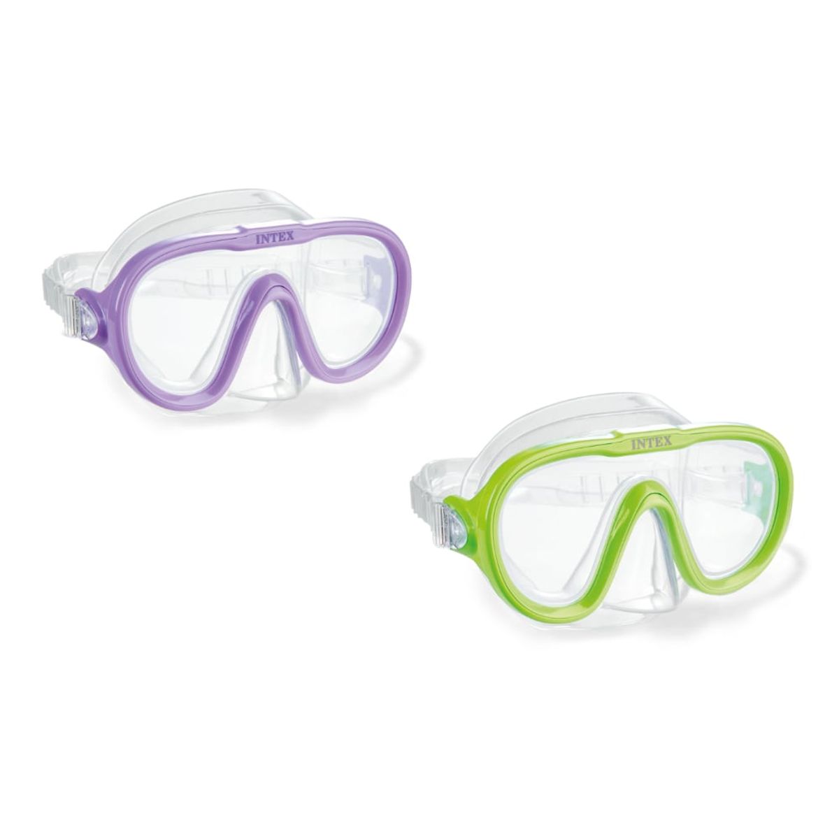 INTEX - Máscara de Buceo Youth INTEX Sea Scan 8 Años + Verde