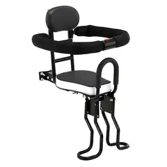MUNDO ONLINE - Asiento De Niño Para Bicicleta Ajustable Con Mango
