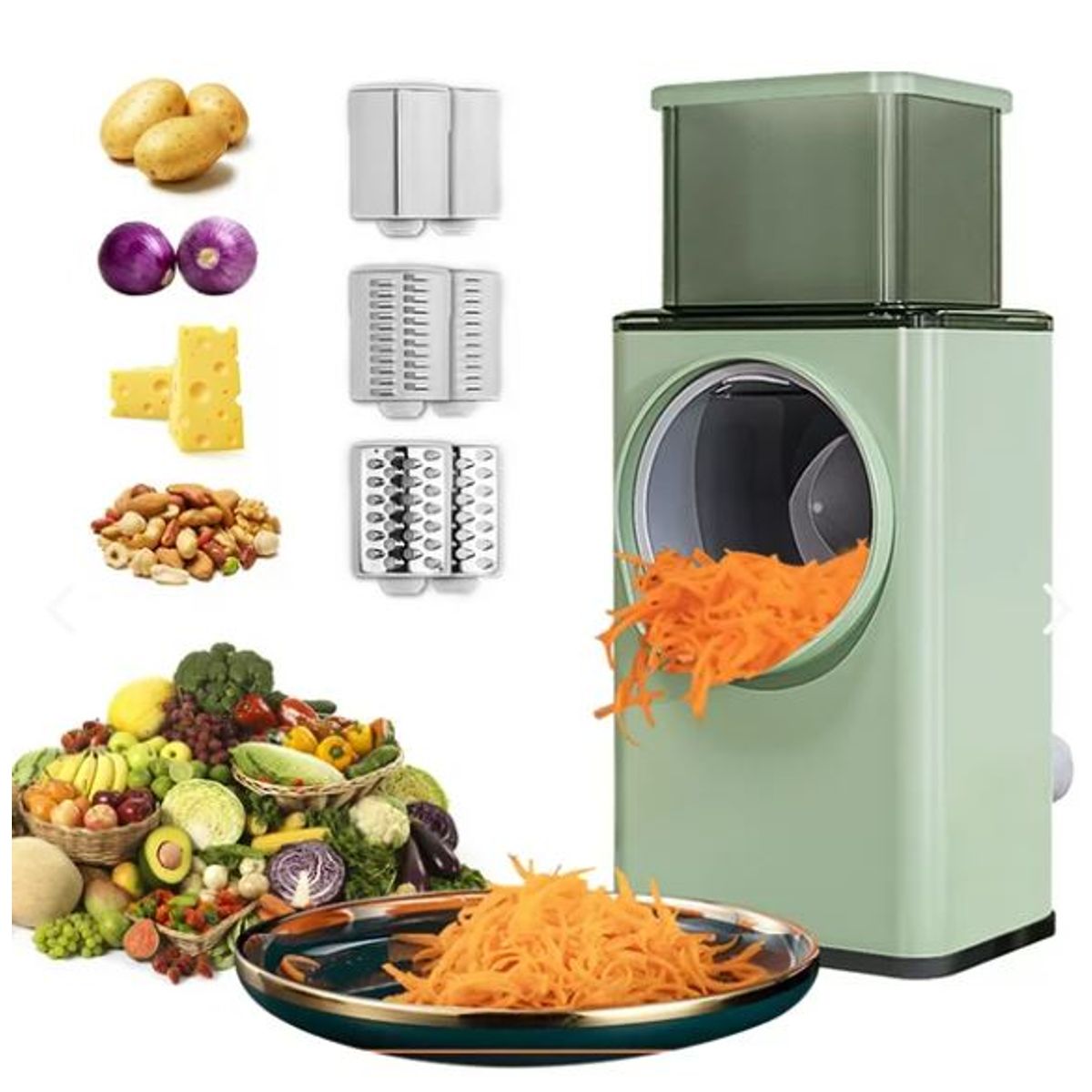 GENERICO - Cortador Rallador picador multifuncional