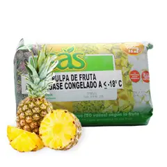 SAS - Pulpa natural de Piña - 1 kilo