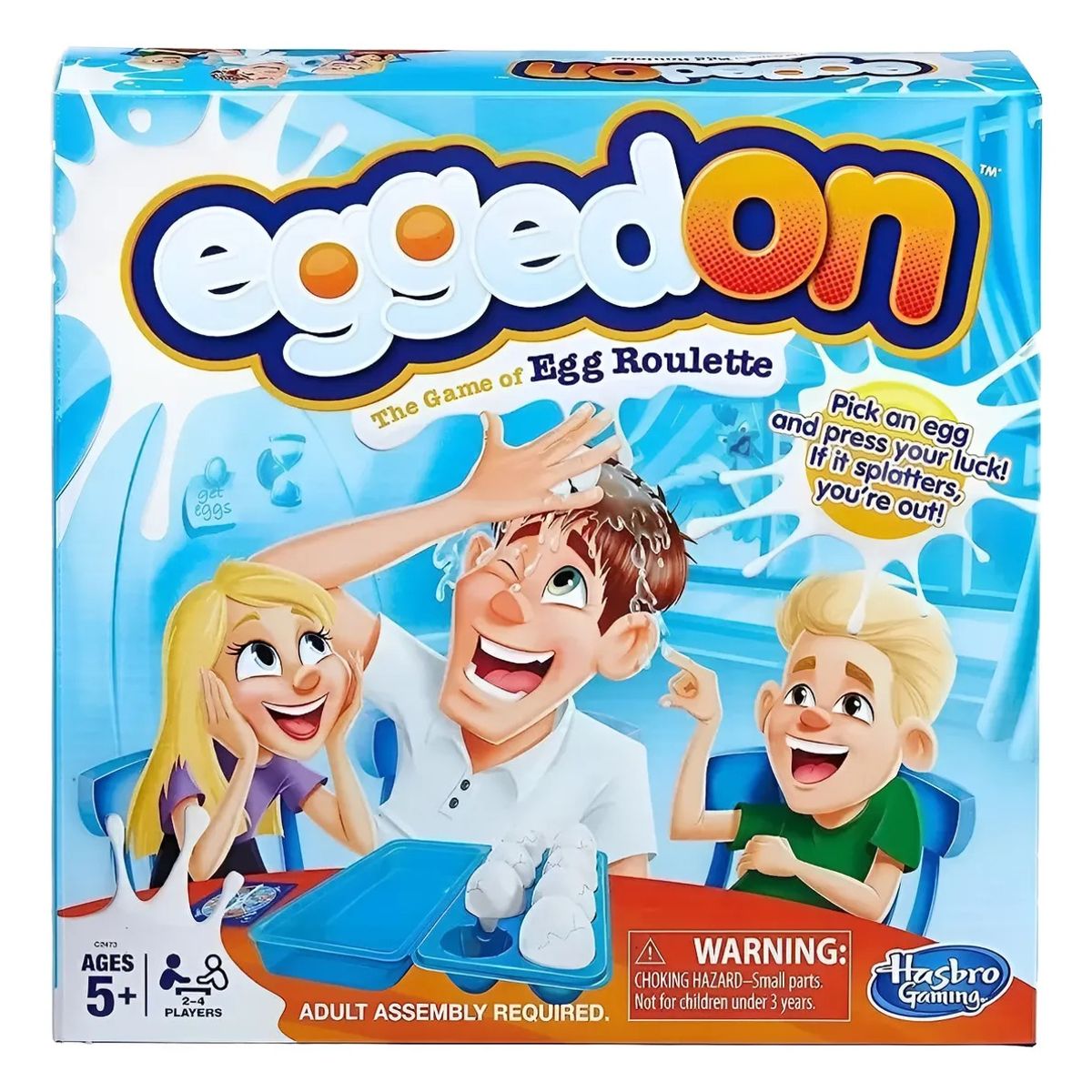 GENERICO - Juego De Mesa Familiar Egged On Ruleta Huevazo Divertido