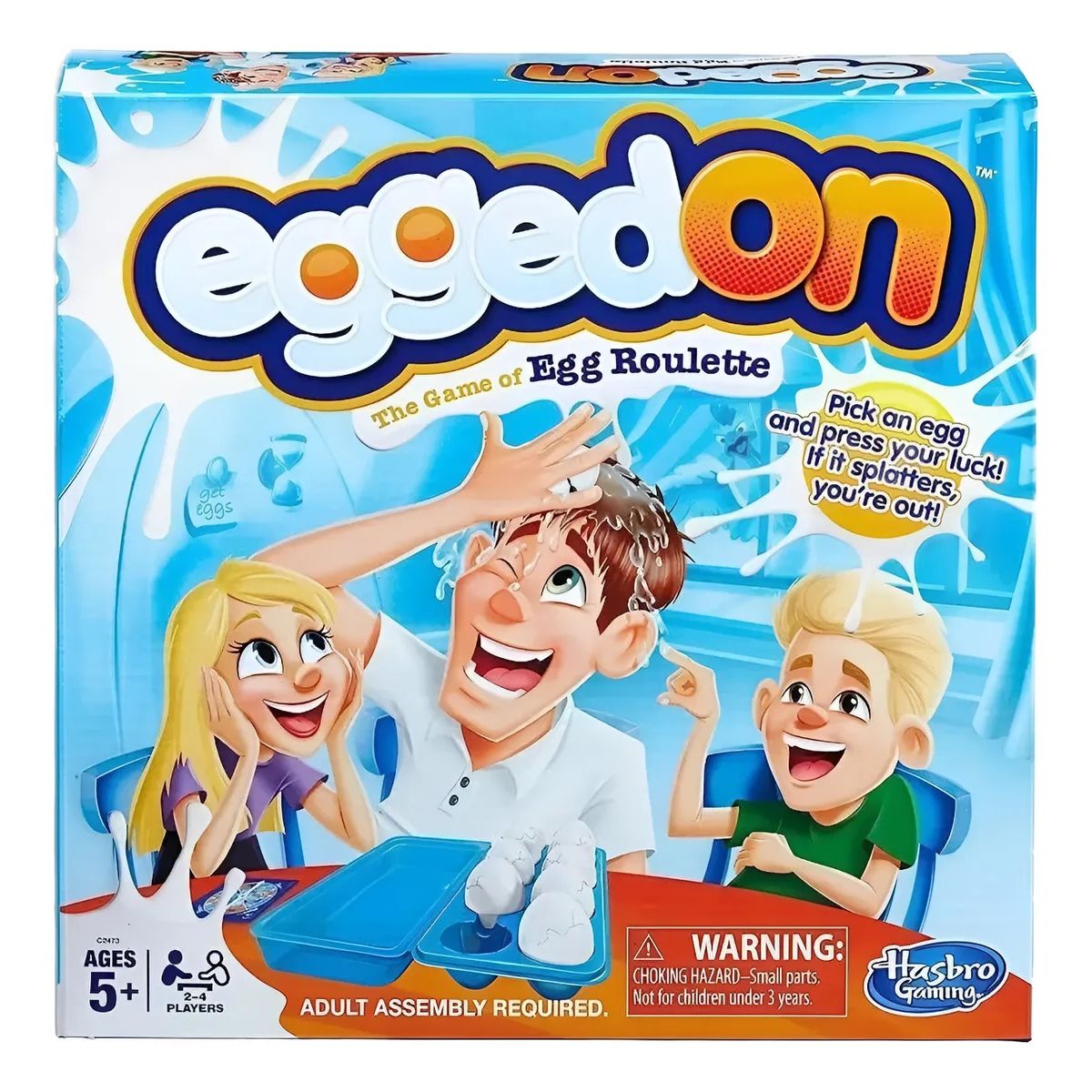 GENERICO - Juego De Mesa Familiar Egged On Ruleta Huevazo Divertido