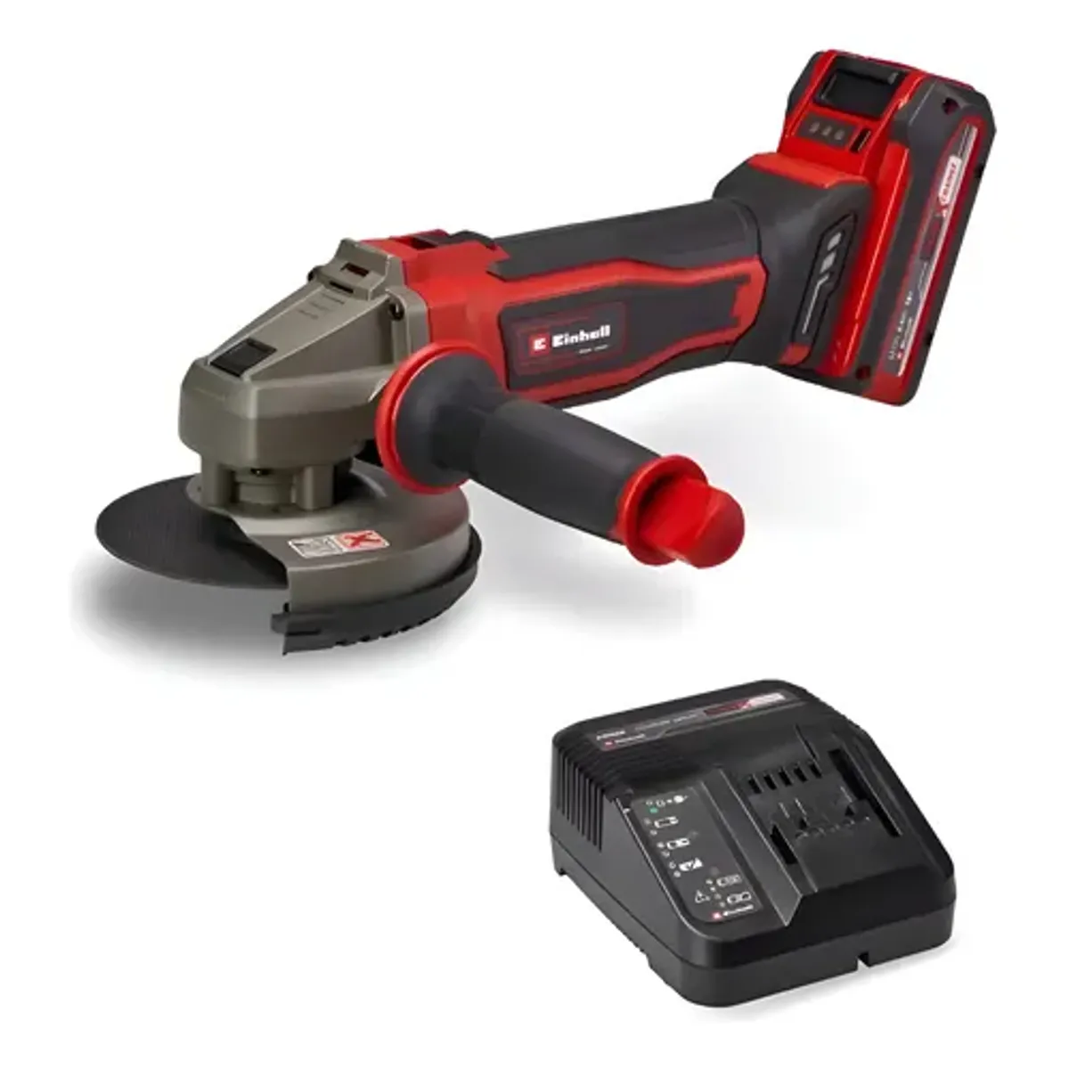 EINHELL - Galletera Esmeril Angular + Bat 4ah + Carg 18v Einhell