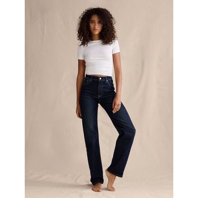 Imagen 2 del producto Jeans Mujer Tiro Alto 90'S Straight Azul