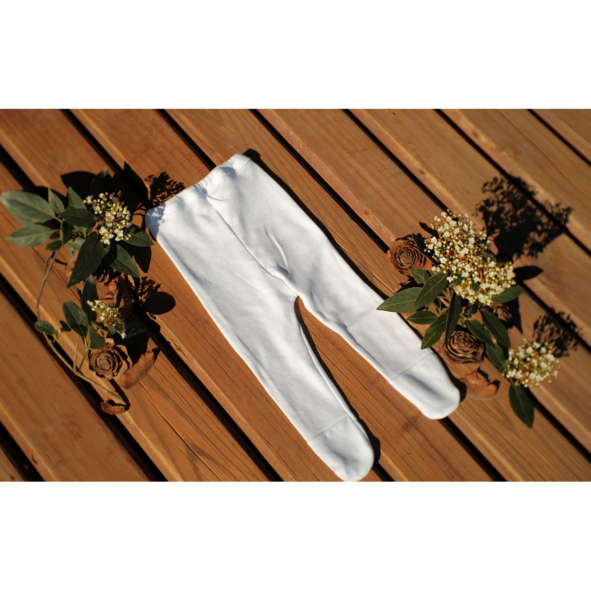 GIRASOL - Ballerina con Pies Algodón Bebe Exportación Caja de Regalo Chile