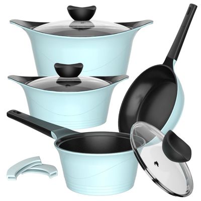 Imagen 2 del producto Batería Cocina Aluminio Fundido 7 piezas Kova Ice