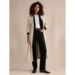 BANANA REPUBLIC - Jeans Mujer Tiro Alto 90'S Straight Negro
