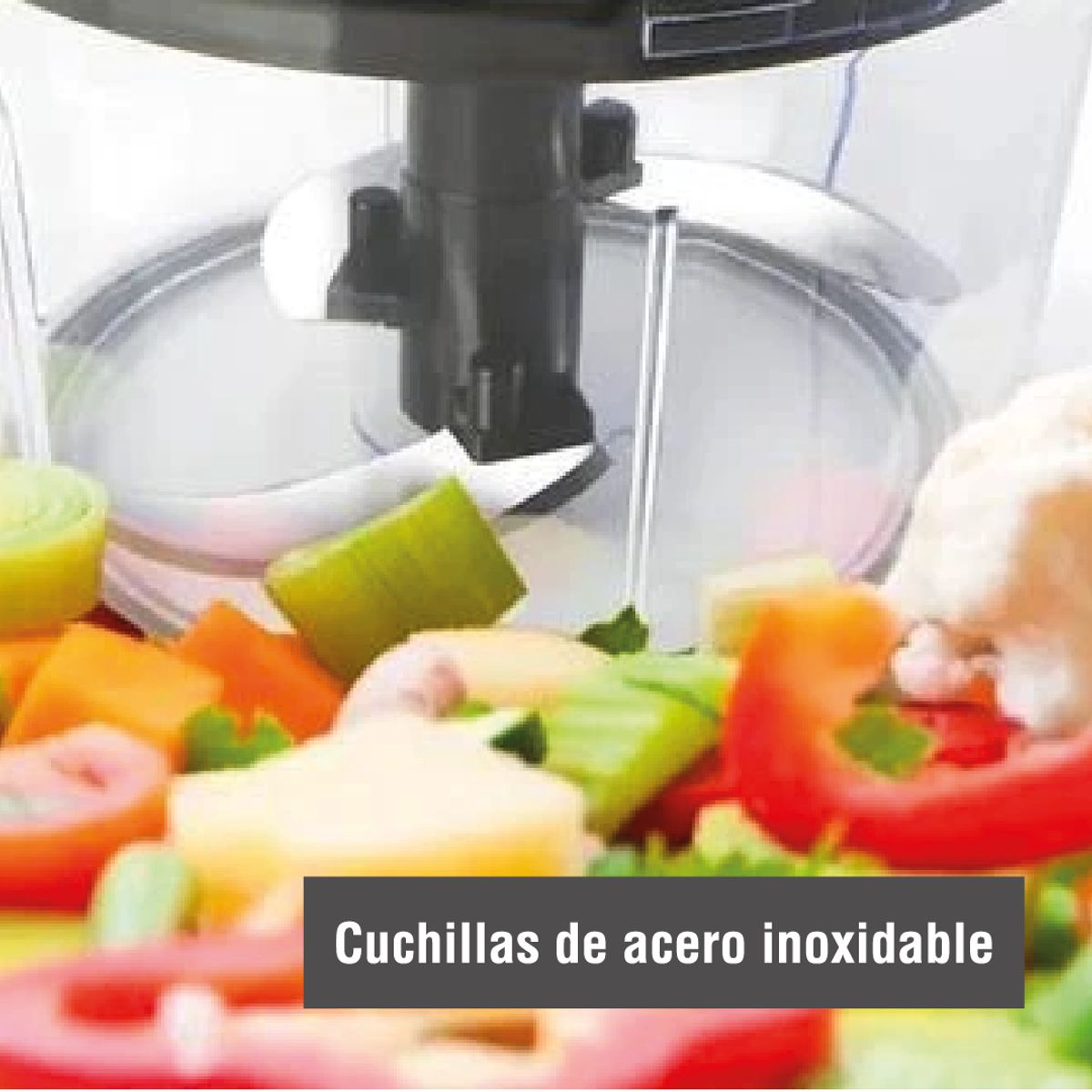 HOME LOGICS - Picadora Manual Alimentos Pull String Procesador Home Logics