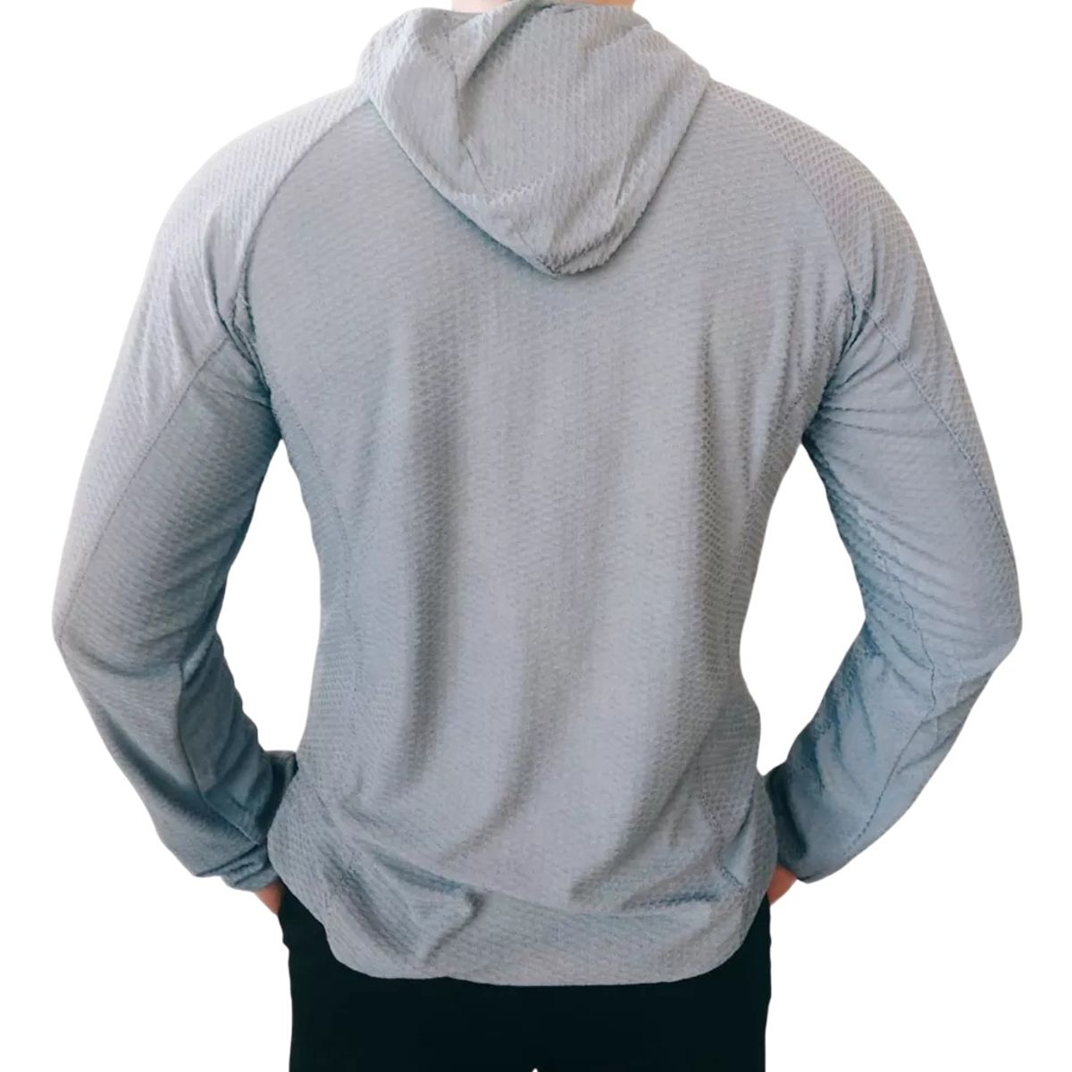 GARSIL - Poleron Deportivo Segunda Capa Con Cierre Para Hombre Con Gorro