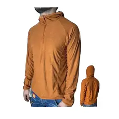 GARSIL - Poleron Deportivo Segunda Capa Con Cierre Para Hombre Con Gorro