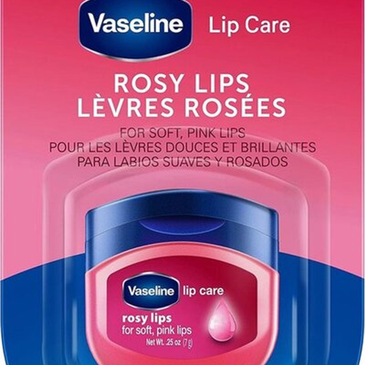 VASELINE - Vaseline Bálsamo Para Labios 7gr Rosy
