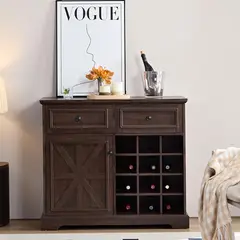 MSA MUEBLES SANTA ANA - Aparador Arrimo Vintage Rustico Coffe