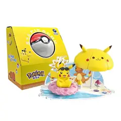 GENERICO - BAIFU SF82207-1 POKEMON 3D SCENE SERIES SUMMER PIKACHU