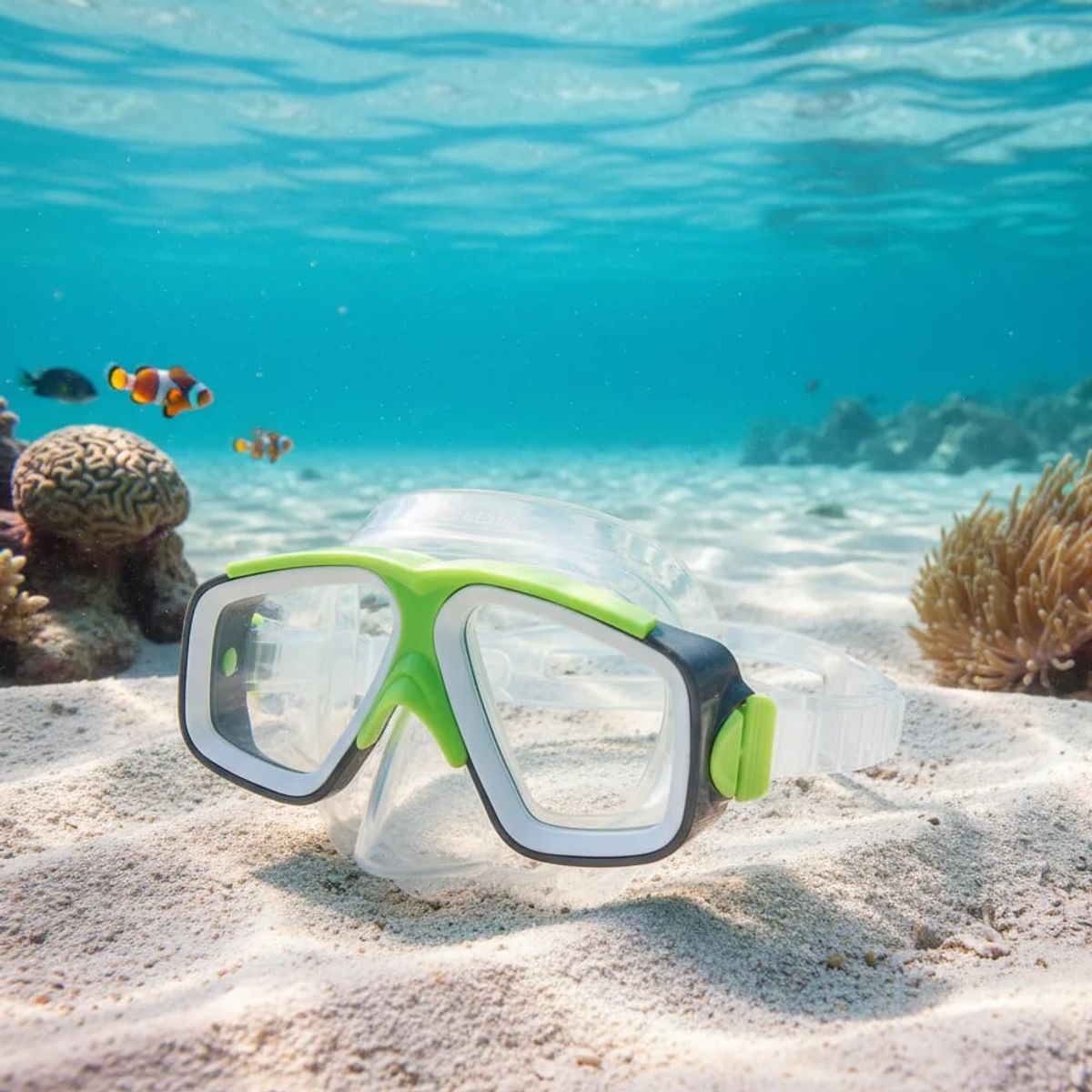 INTEX - Lentes de Natación INTEX Surf Rider 8+ Verde