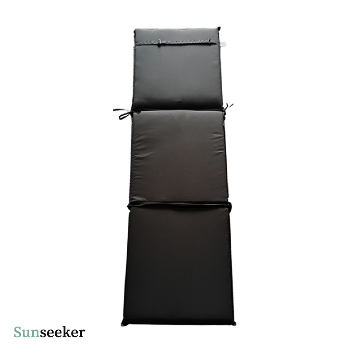 SUNSEEKER - Cojín Reposera Exterior Almohada Gris 186x58x5 cm Sunseeker