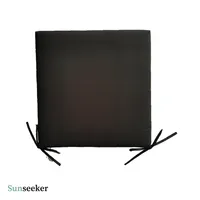 Cojín Silla Exterior Almohada Gris 40 x 40 x 5 cm