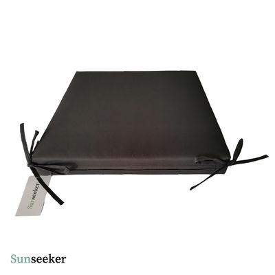 Imagen 2 del producto Cojín Silla Exterior Almohada Gris 40 x 40 x 5 cm