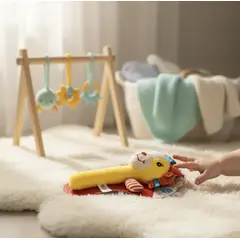 GENERICO - Sonajero bebé para estimulación temprana - Diseño león