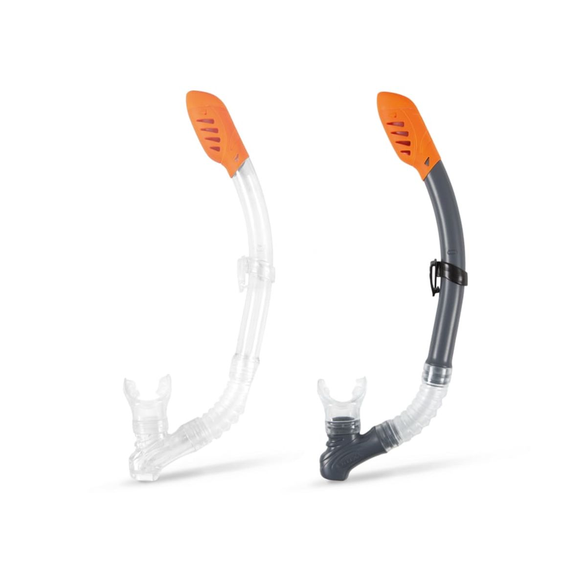 INTEX - Tubo Snorkel para Niños INTEX Talla 8+ Easy Flow Blanco