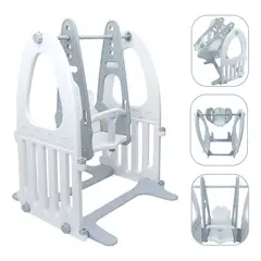 HOMEBRANDT - Columpio Bebe Ajustable De 4 Niveles Altura Juegos