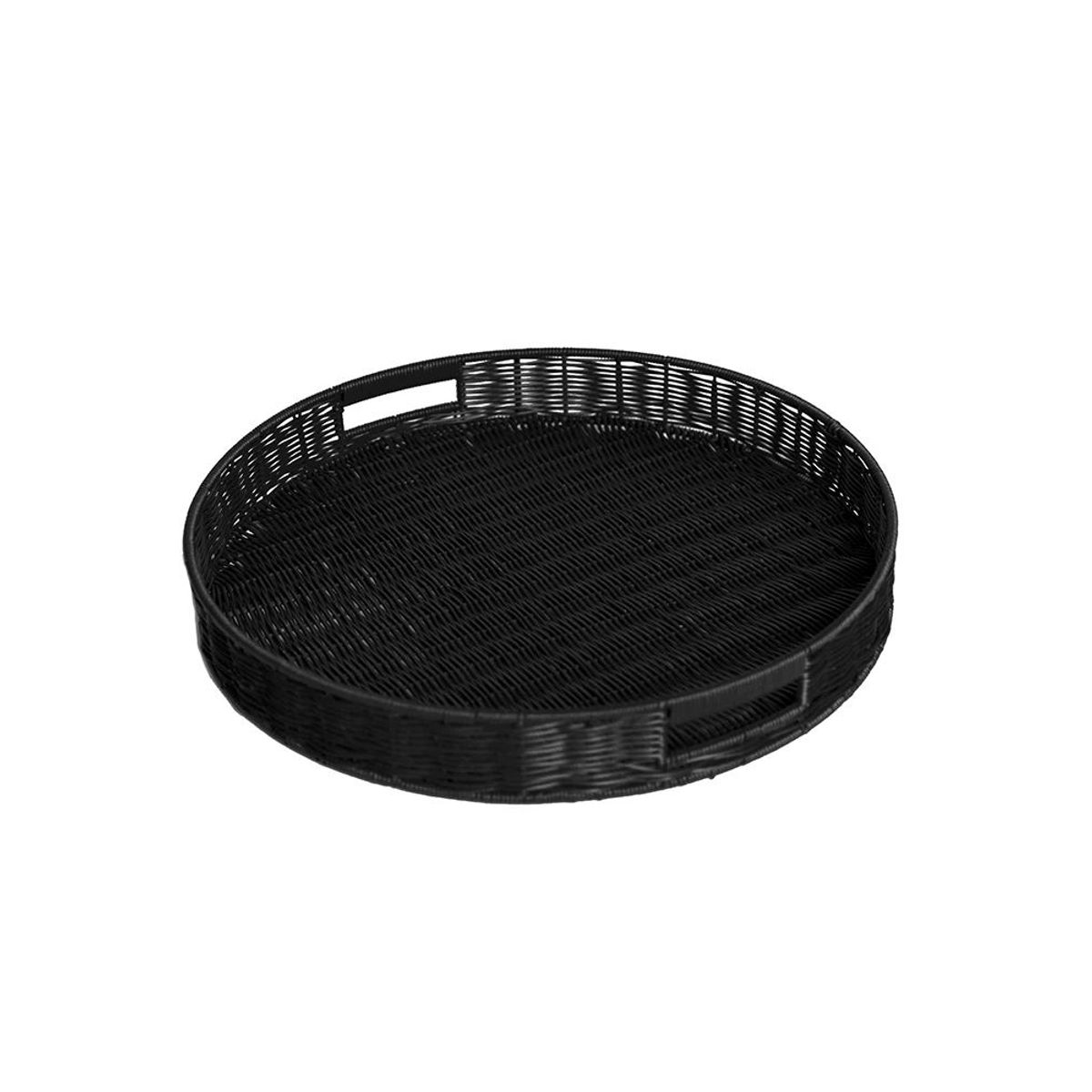 TEMPODECO - Bandeja Redonda Black