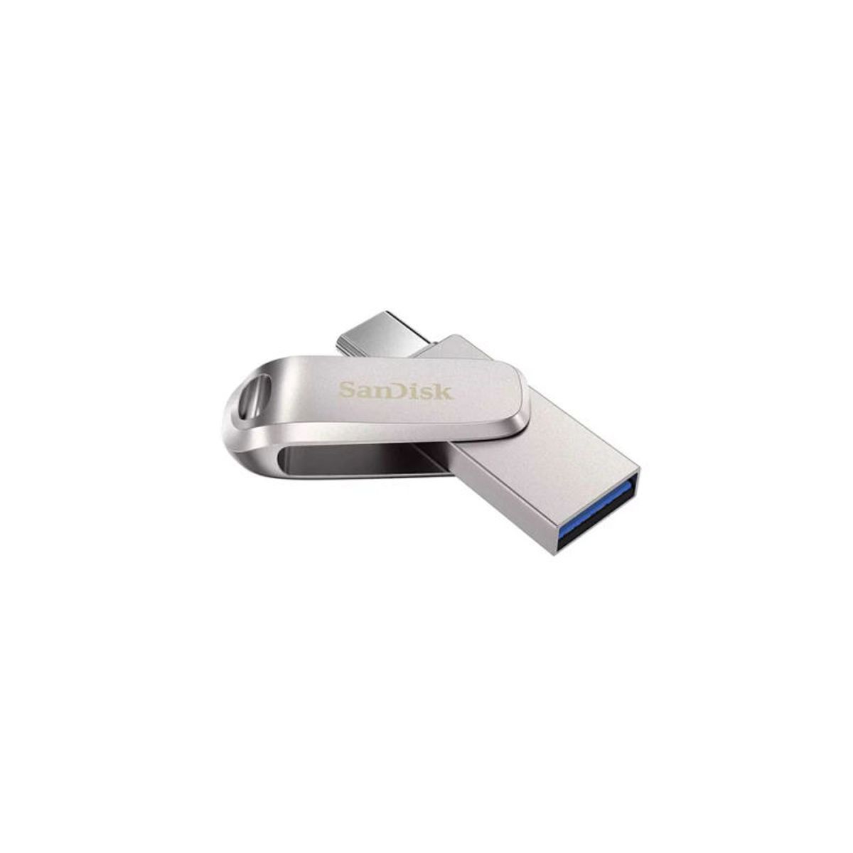 SANDISK - Pendrive Dual Drive Luxe  256 GB  USB Tipo-CA  SanDisk