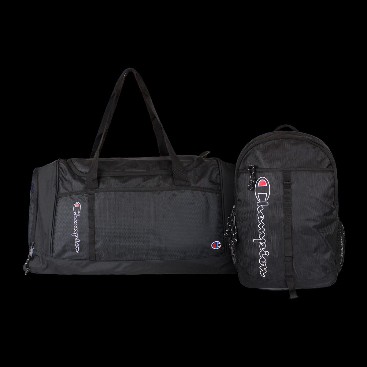 CHAMPION - Pack Champion bolso Brooklyn + Mochila Georgia negro