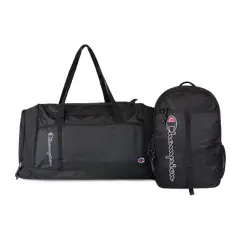 CHAMPION - Pack bolso Brooklyn + Mochila Georgia negro