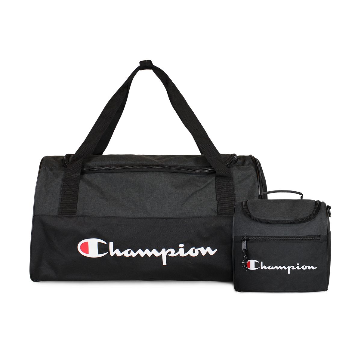 CHAMPION - Pack Champion bolso Toronto 28lts + Lonchera Oxford negra