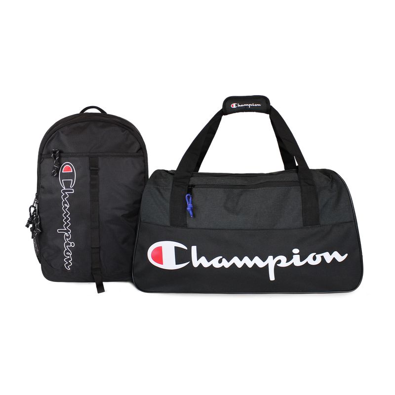 CHAMPION Pack Champion bolso Atlanta Mochila Georgia negro