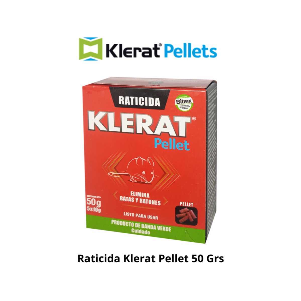 KLERAT - RATICIDA KLERAT PELLET 50 GRS