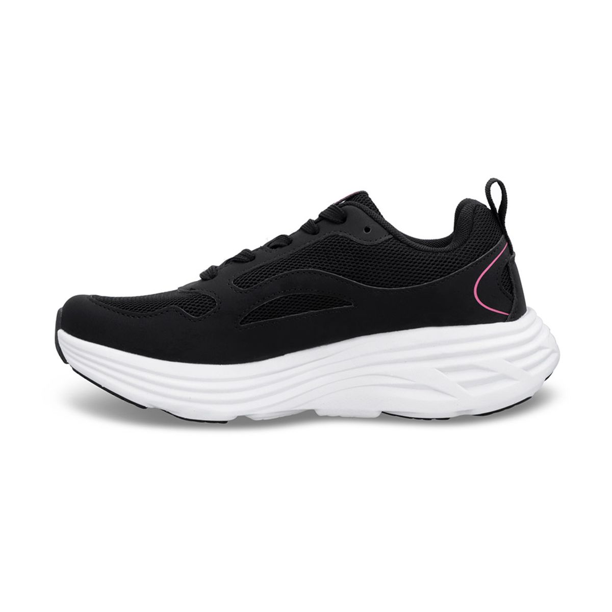 SPALDING - Zapatilla Mujer Spalding Fitness Superset Negro Rosa